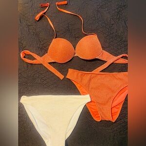 Padded Bathing Suit + Extra Bottoms